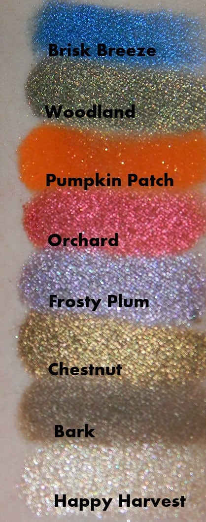 BRISK BREEZE Bright Shimmery Blue Eyeshadow