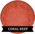 CORAL REEF Orange Eyeshadow with Pink Shimmer