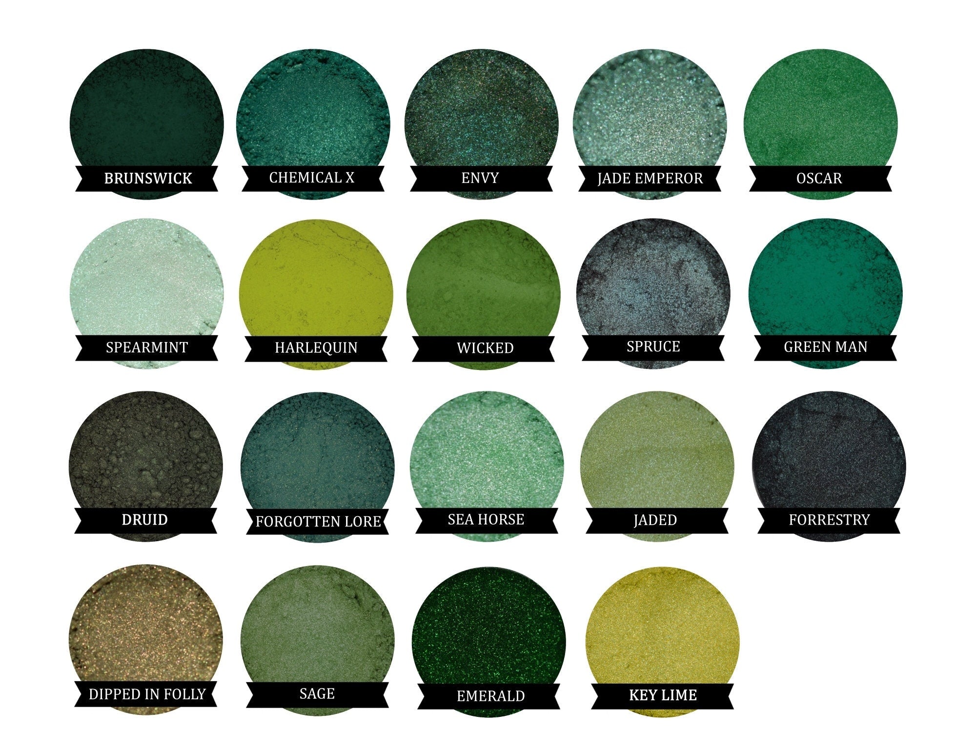 Key Lime Bright Lime Green Eyeshadow