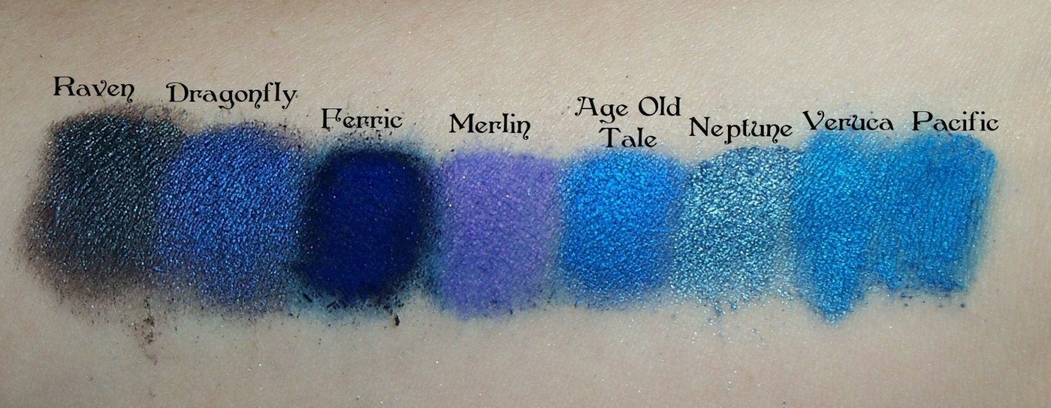 DRAGONFLY Dark Blue Mineral Eyeshadow