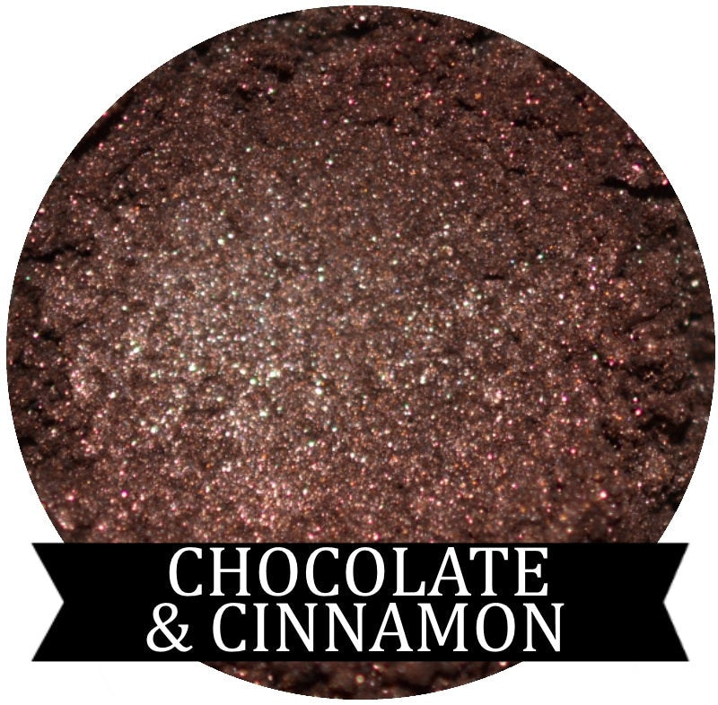 Dark Brown Eyeshadow Chocolate and Cinnamon