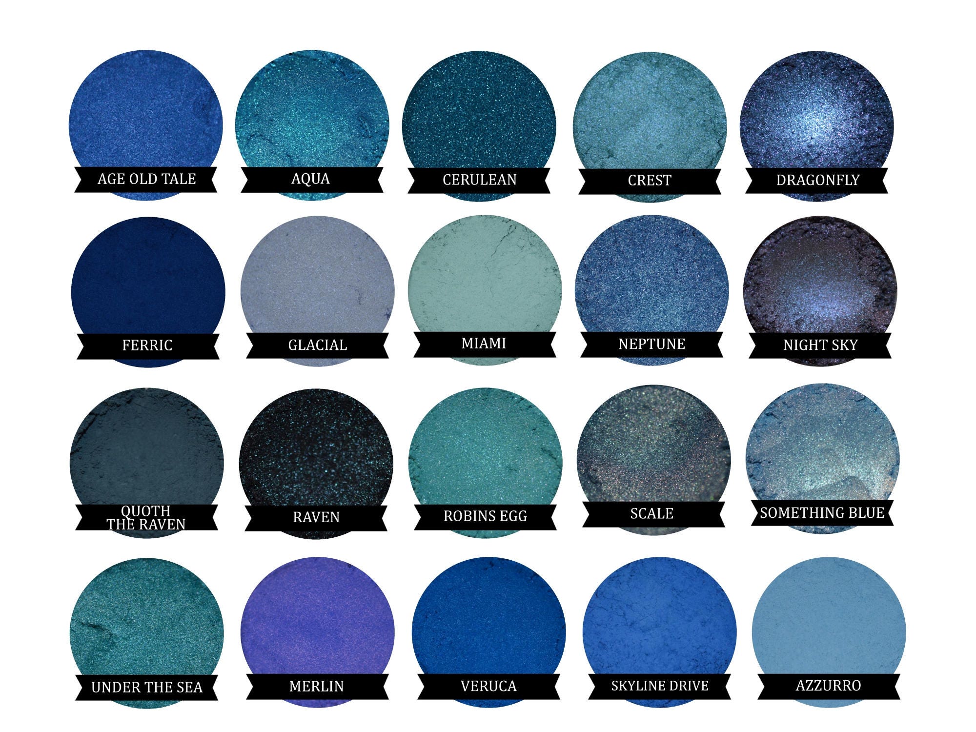 DRAGONFLY Dark Blue Mineral Eyeshadow