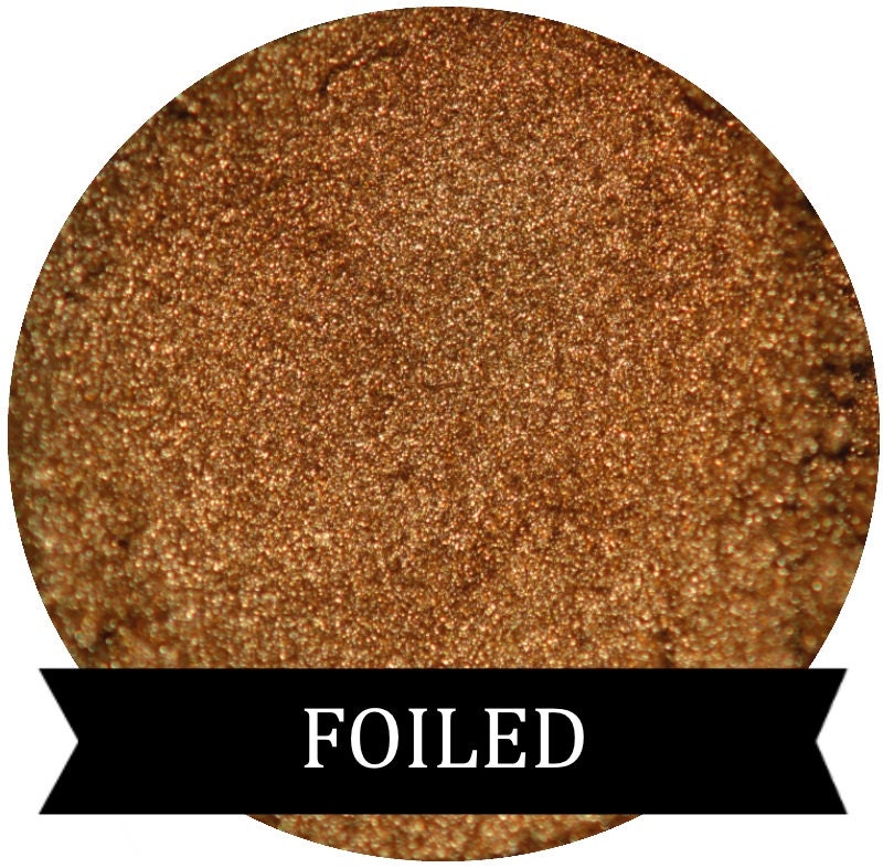 Foiled Eyeshadow Pigment – Metallic Gold