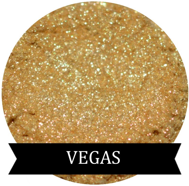 VEGAS Sparkly Gold Eyeshadow