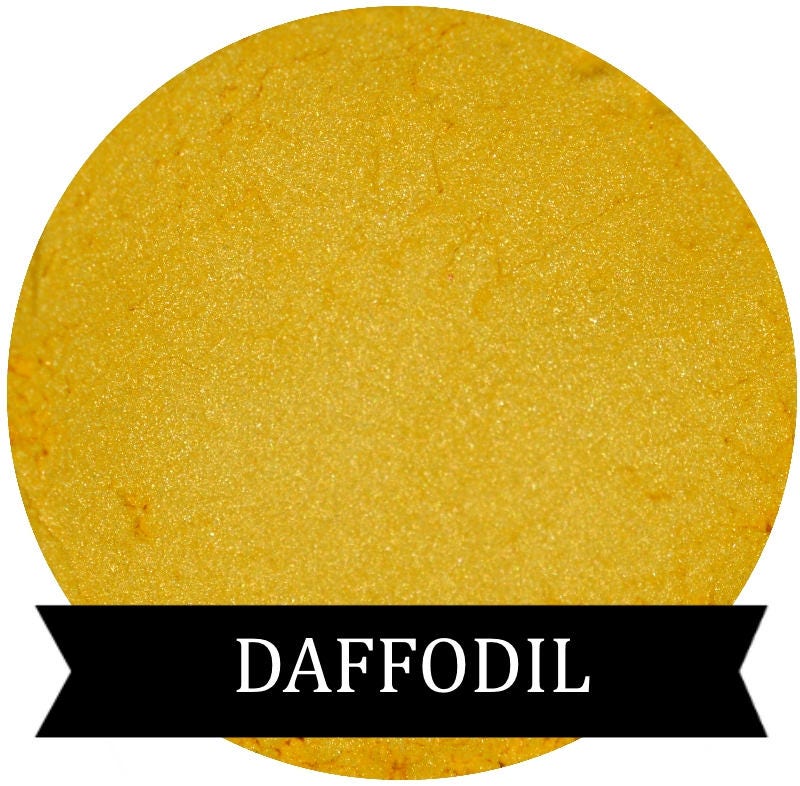 Daffodil Loose Eyeshadow – Bright Yellow Shimmer