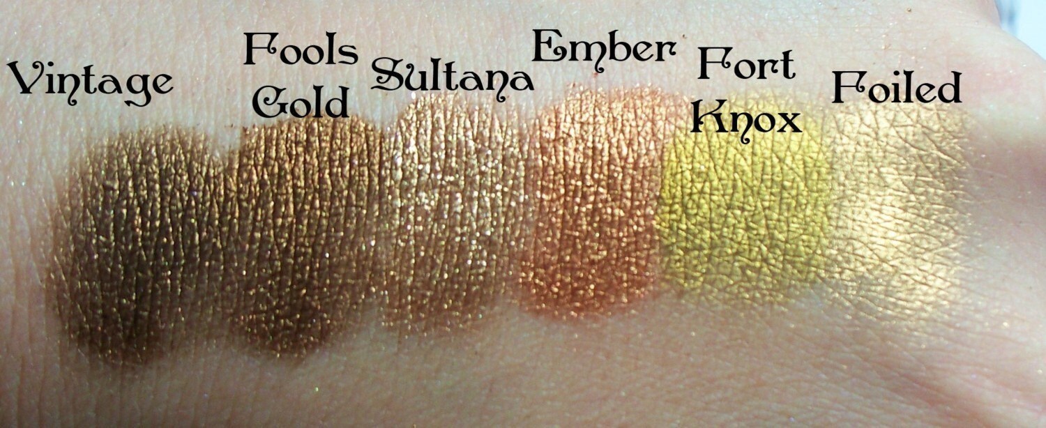 EMBER Copper Metallic Orange Eyeshadow