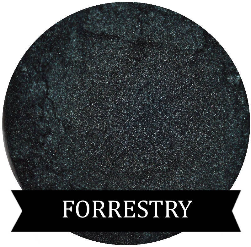 Forrestry Deep Dark Green Eyeshadow