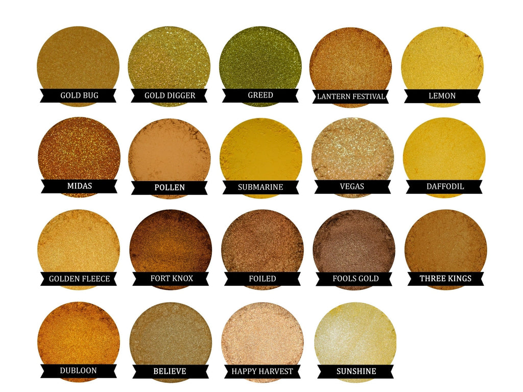 Spring Yellow Eyeshadow SUNSHINE