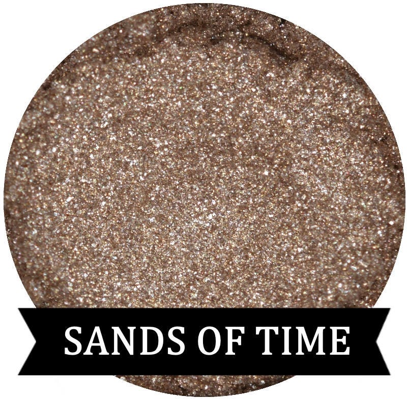 Sands of Time  Eyeshadow – Golden Glittery Tan