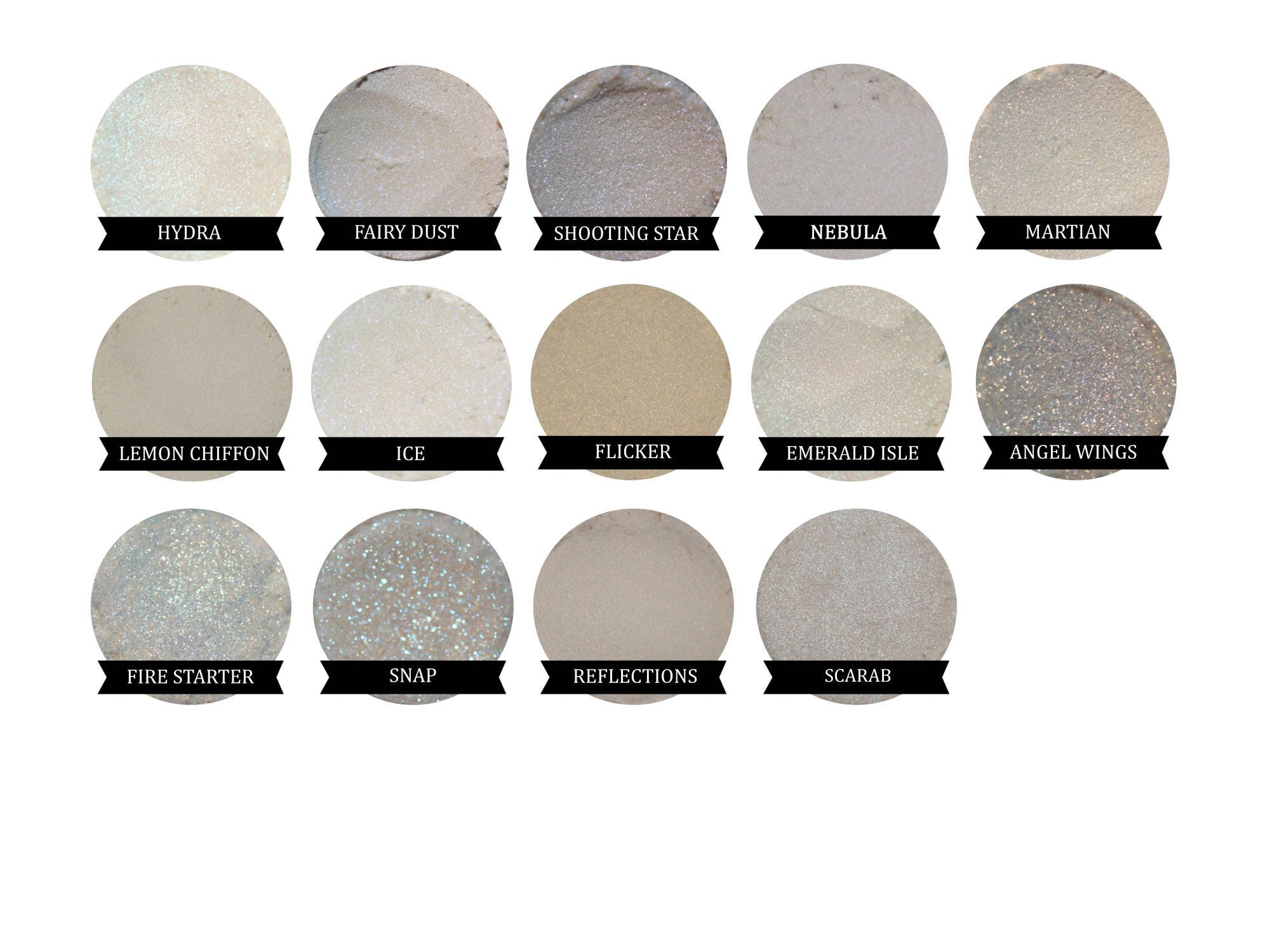 Golden Sparkle Eyeshadow LEMON CHIFFON