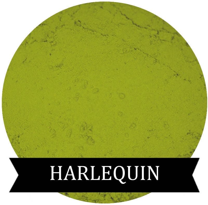 Matte Lime Green Eyeshadow  HARLEQUIN