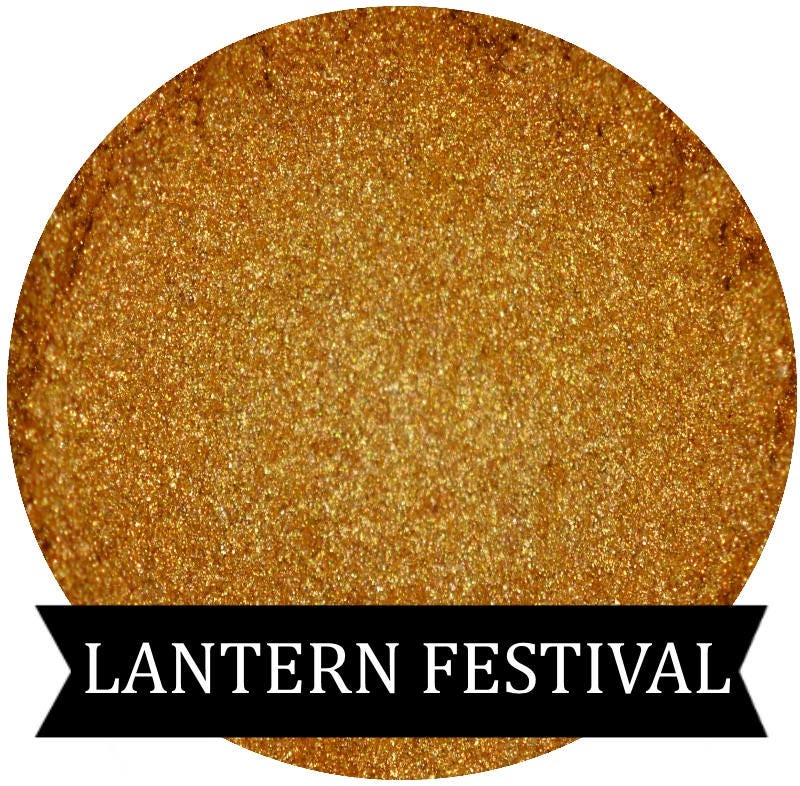 Lantern Festival Shimmery Gold Eyeshadow
