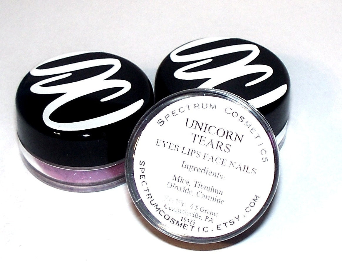 UNICORN TEARS Iridescent Purple Eyeshadow