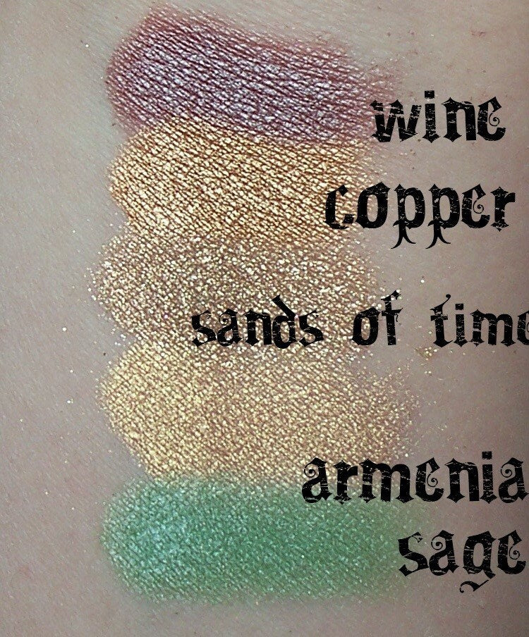 Shimmery Copper Eyeshadow