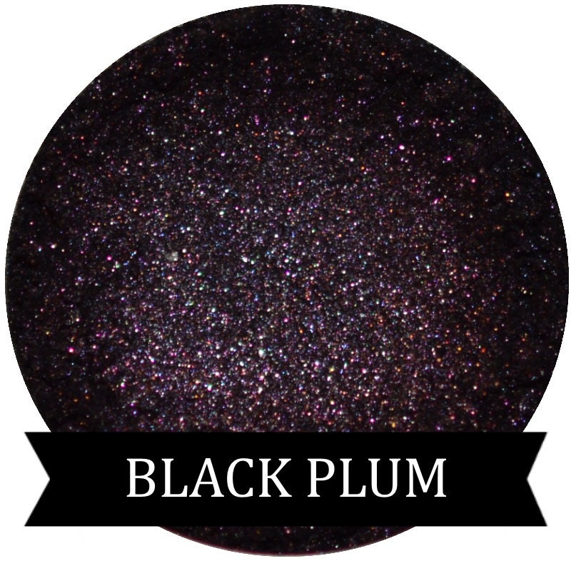 BLACK PLUM Dark Purple Eyeshadow