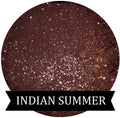 INDIAN SUMMER  Maroon Eyeshadow with Gold Sparkle