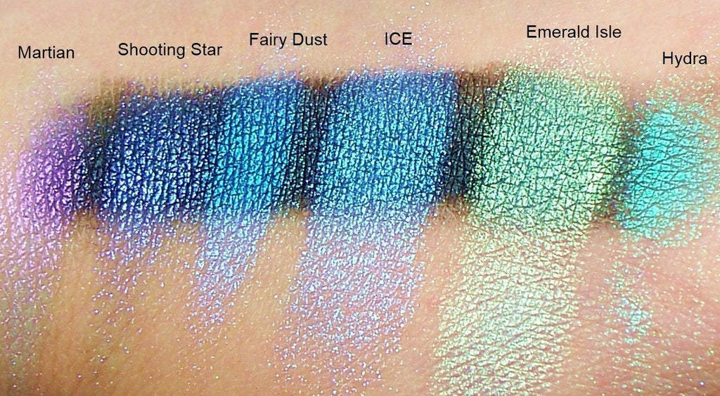 Shooting Star Iridescent Purple Shimmer Eyeshadow