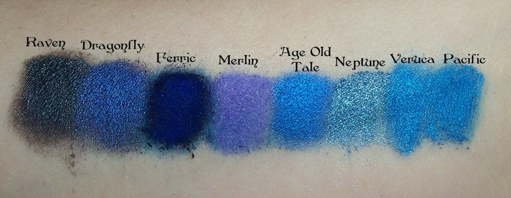Shimmer Blue Eyeshadow AGE OLD TALE