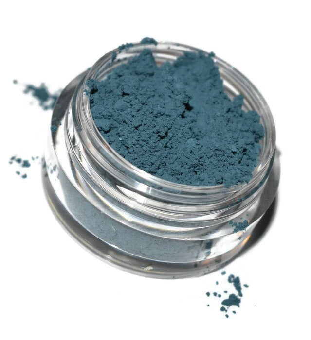 Quoth the Raven Matte Dusky Blue Eyeshadow