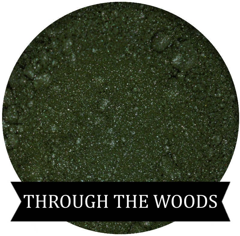 THROUGH THE WOODS Deep Moss Green Eyeshadow