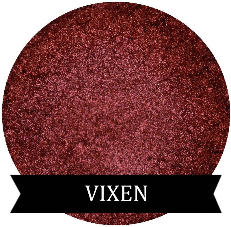 Metallic Red Eyeshadow VIXEN