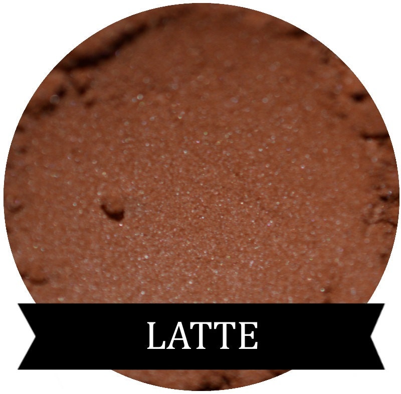 Frosty Brown Eyeshadow  LATTE mineral makeup