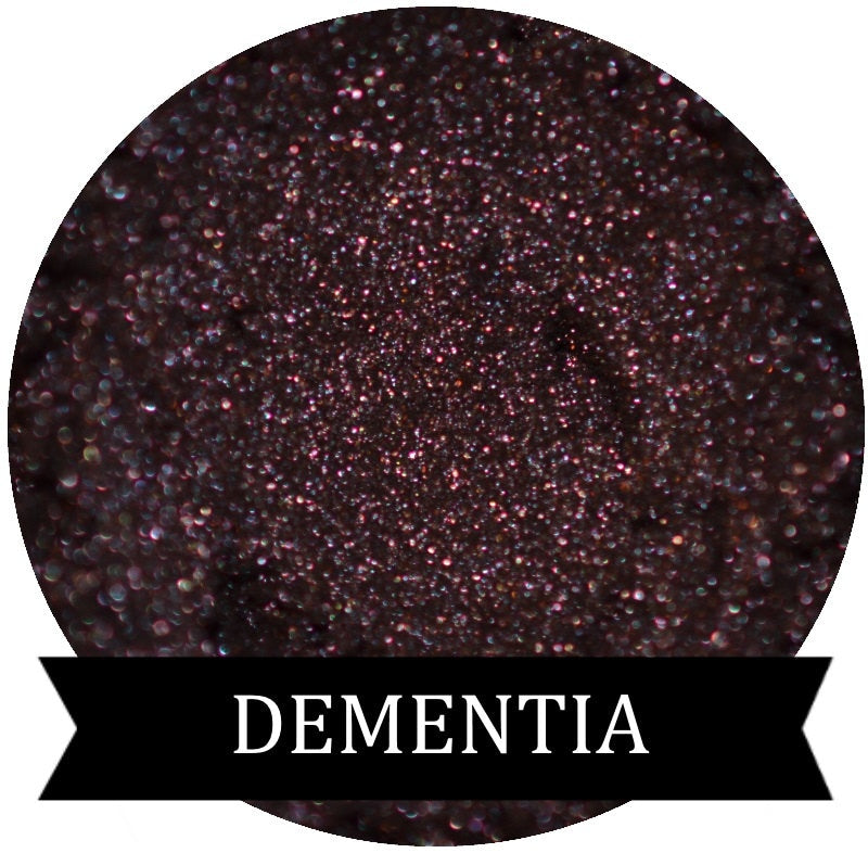 Dark Plum Purple Eyeshadow DEMENTIA