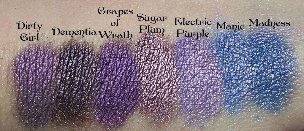 Dark Plum Purple Eyeshadow DEMENTIA