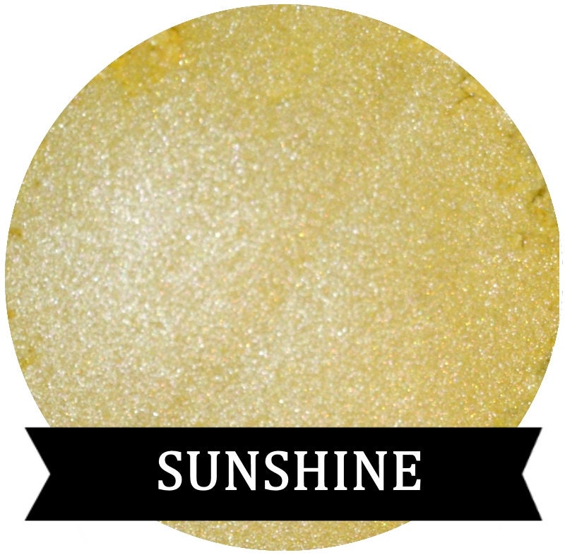 Spring Yellow Eyeshadow SUNSHINE