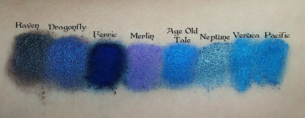 Shimmery Blue Eyeshadow NEPTUNE