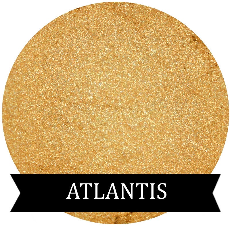 Atlantis Golden Yellow Duochrome Eyeshadow