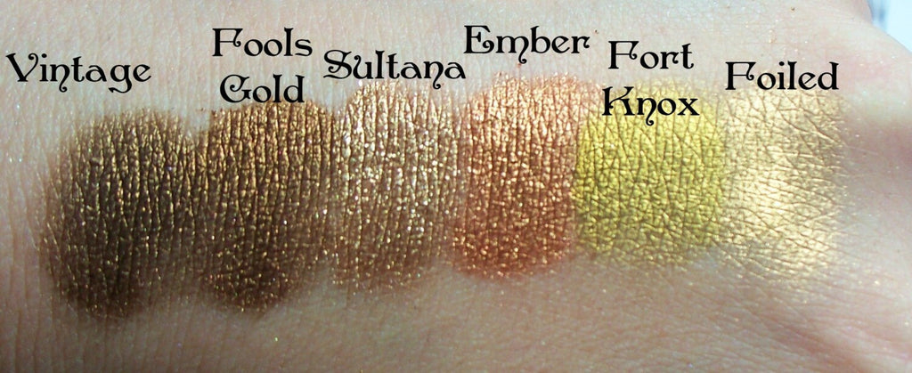 Metallic Gold Eyeshadow FORT KNOX