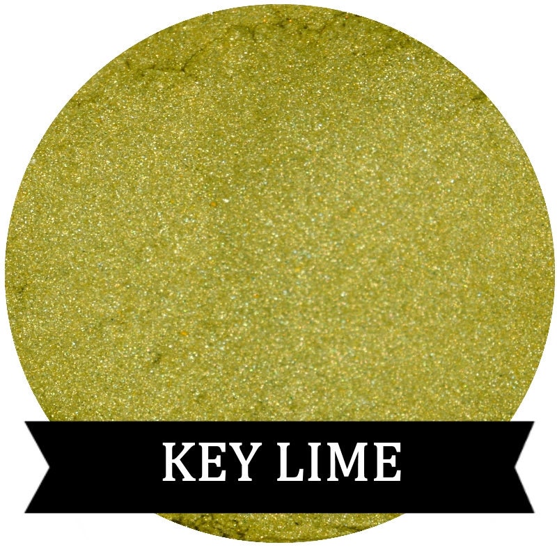 Key Lime Bright Lime Green Eyeshadow