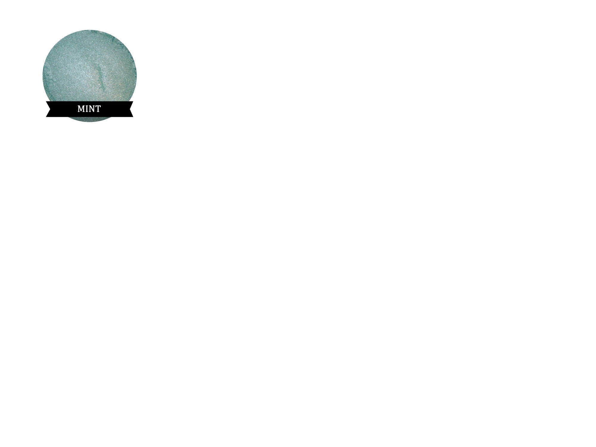 EDEN Cool Mint Green Eyeshadow