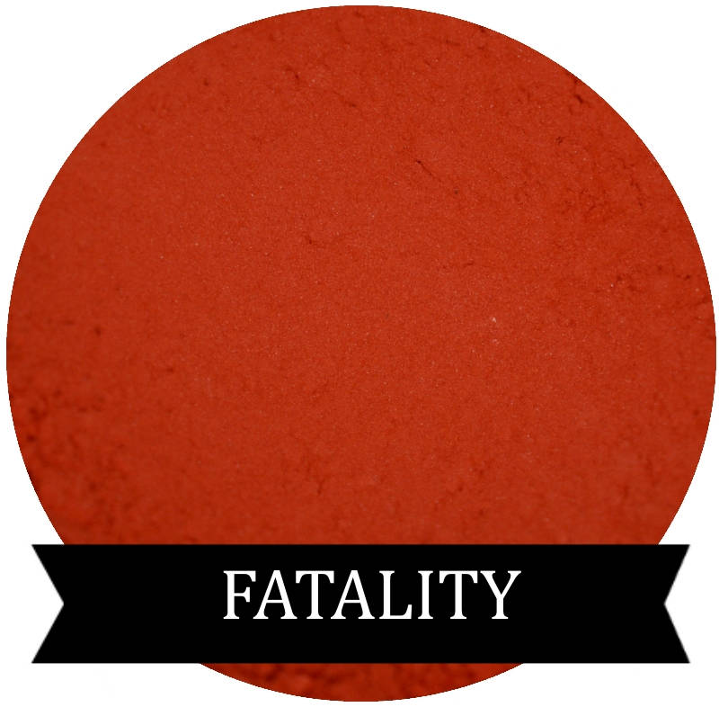 Fatality Matte Fire Red Eyeshadow