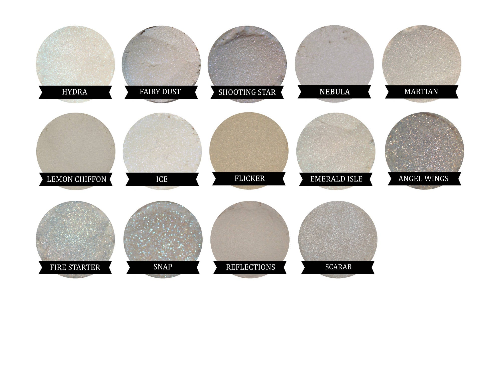 FAIRY DUST Iridescent Blue Shimmer Eyeshadow