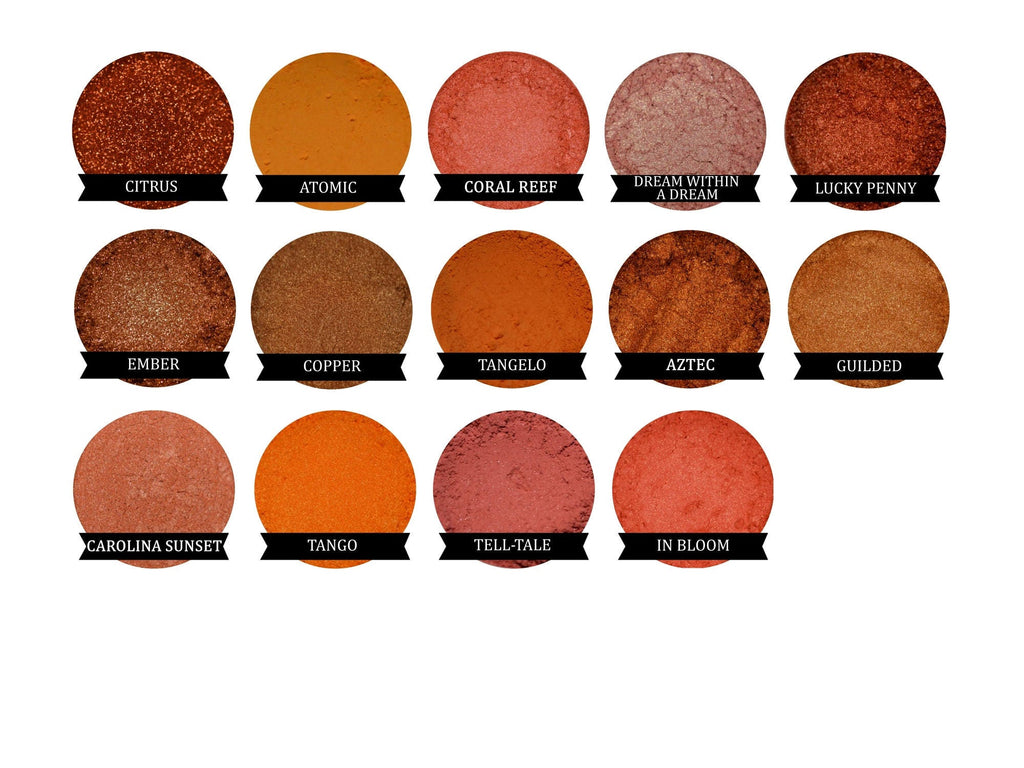 Shimmery Copper Eyeshadow
