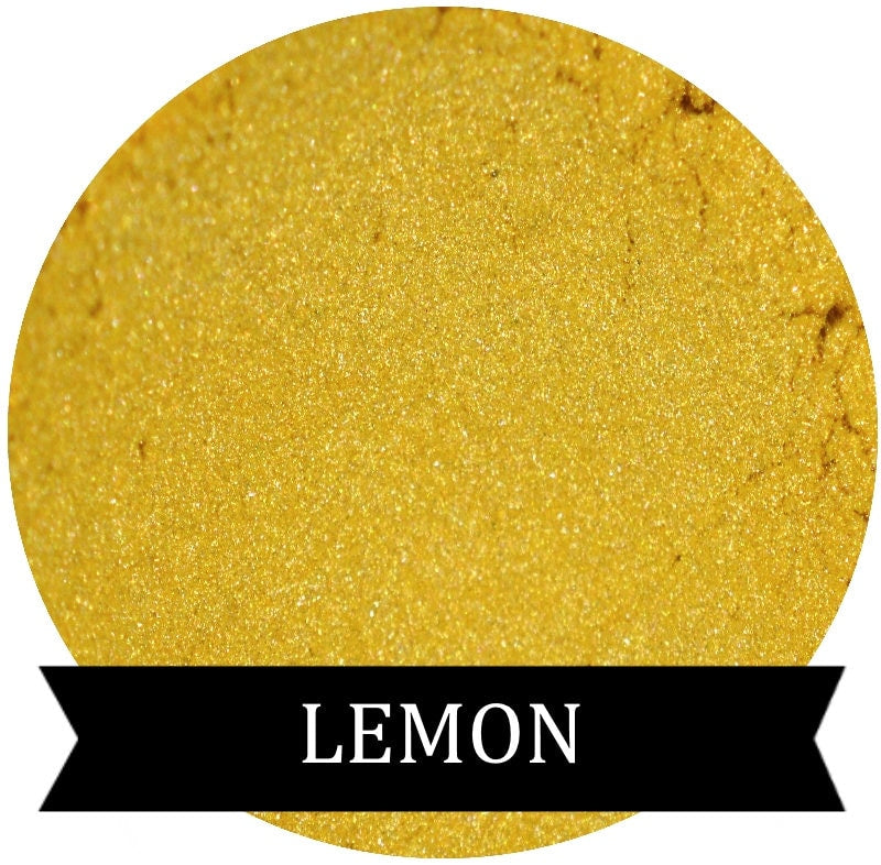 LEMON Bright Yellow Eyeshadow